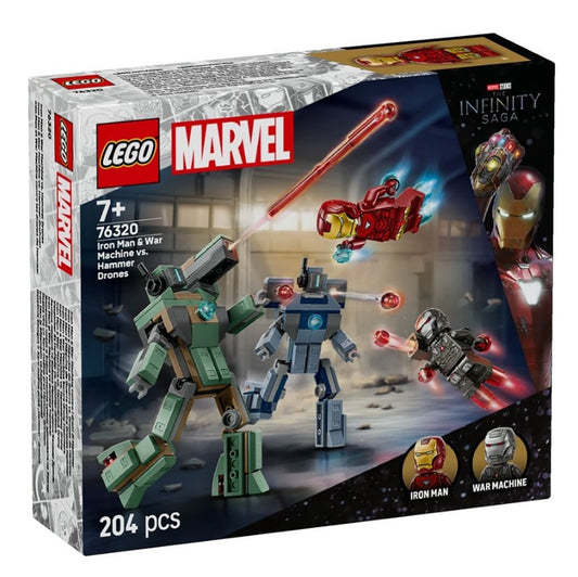 Iron Man & War Machine vs. Hammer Drones LEGO 76320