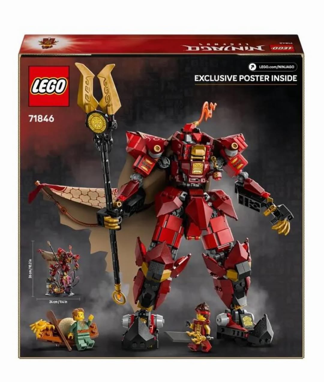 The Fire Knight Mech LEGO 71846