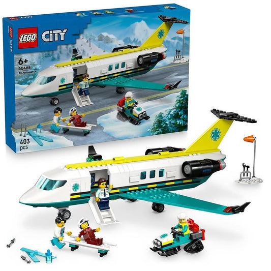 Emergency Air Ambulance Airplane LEGO 60465