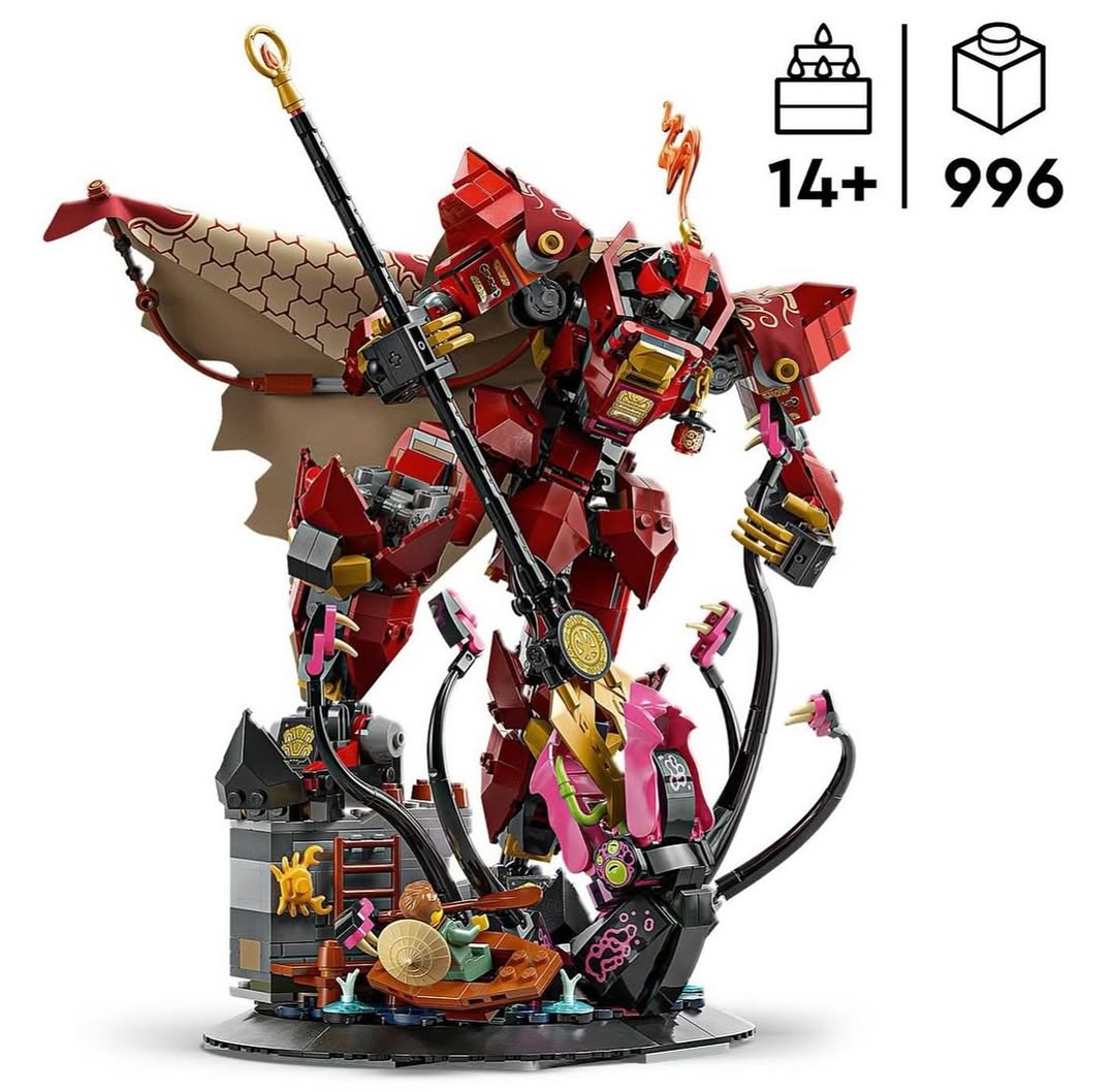 The Fire Knight Mech LEGO 71846