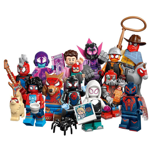 Minifigures series Spider-Verse complete serie van 12 LEGO 71050-2