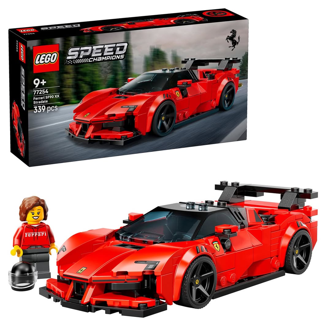 Ferrari SF90 XX Stradale Sports Car LEGO 77254