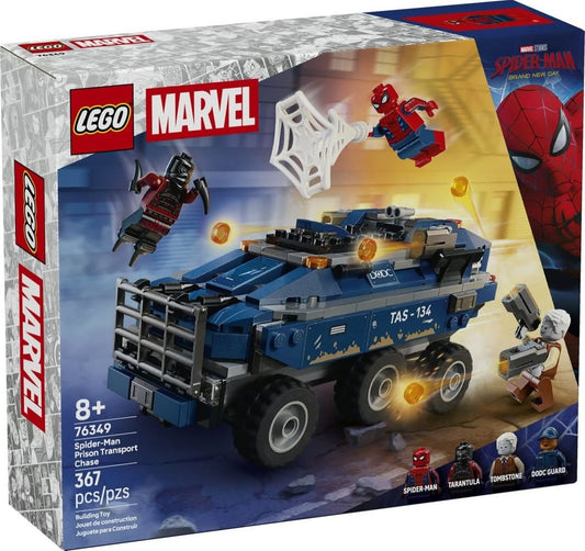 Spider-Man Prison Transport Chase LEGO 76349