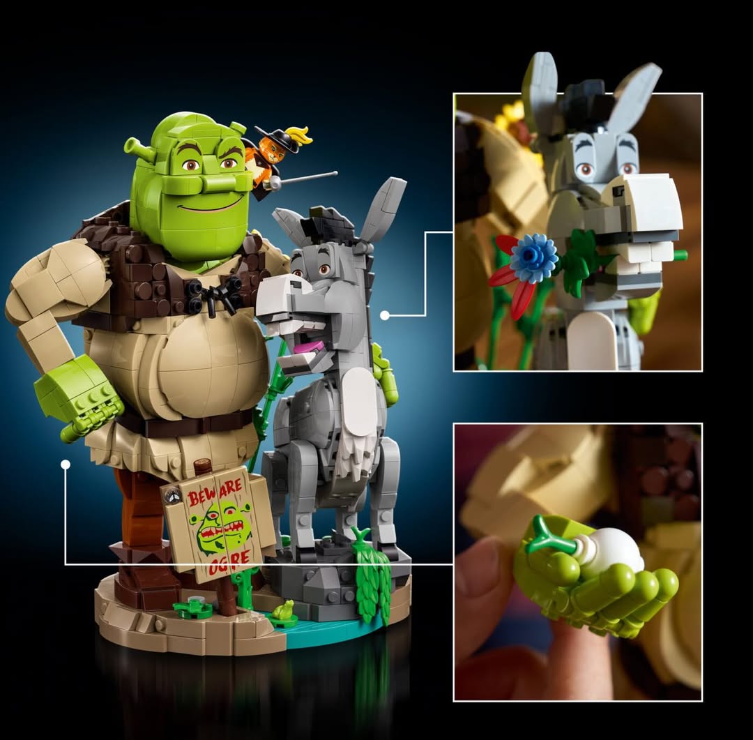 Shrek, Donkey & Puss in Boots LEGO 72423