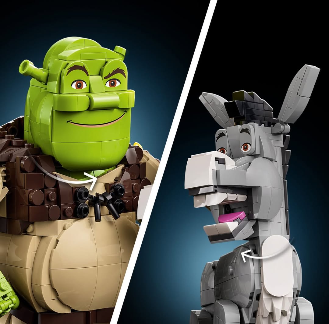 Shrek, Donkey & Puss in Boots LEGO 72423