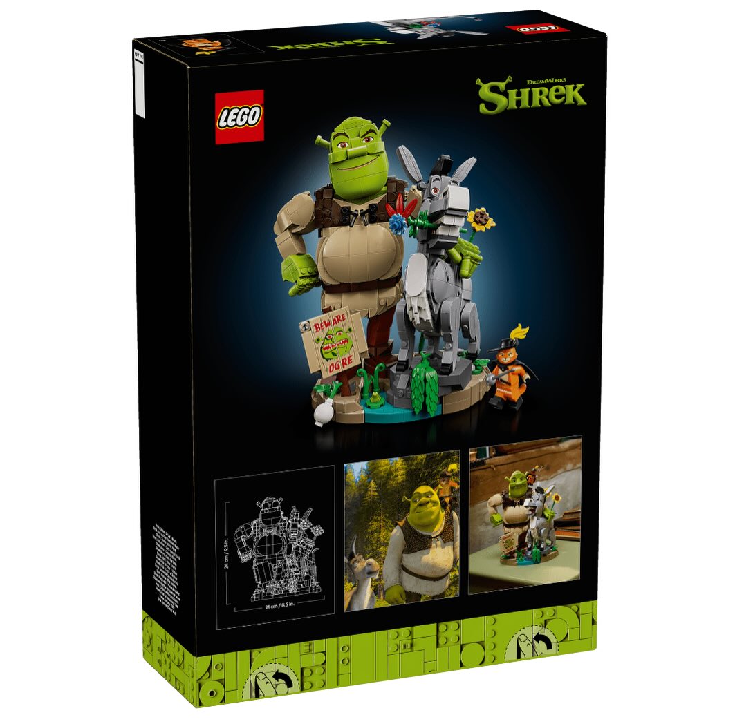 Shrek, Donkey & Puss in Boots LEGO 72423