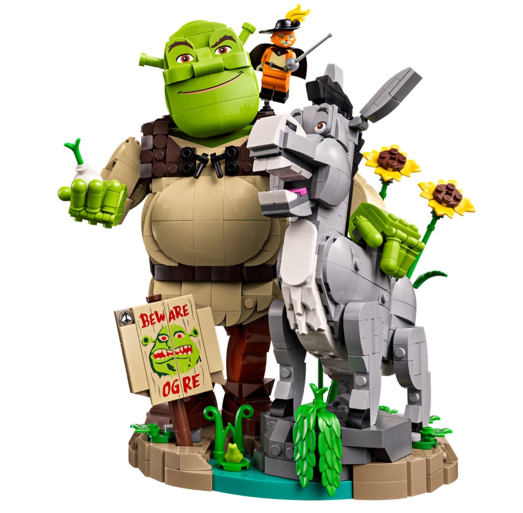 Shrek, Donkey & Puss in Boots LEGO 72423