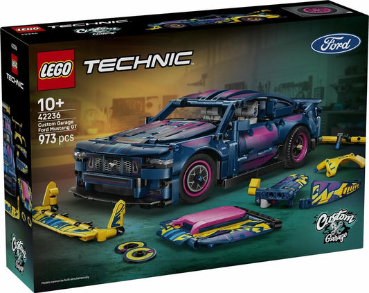 Custom Garage Ford Mustang GT LEGO 42236