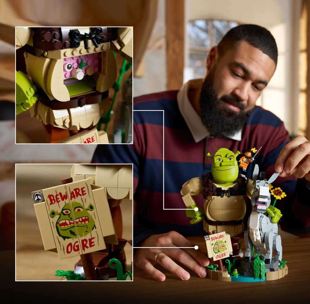 Shrek, Donkey & Puss in Boots LEGO 72423