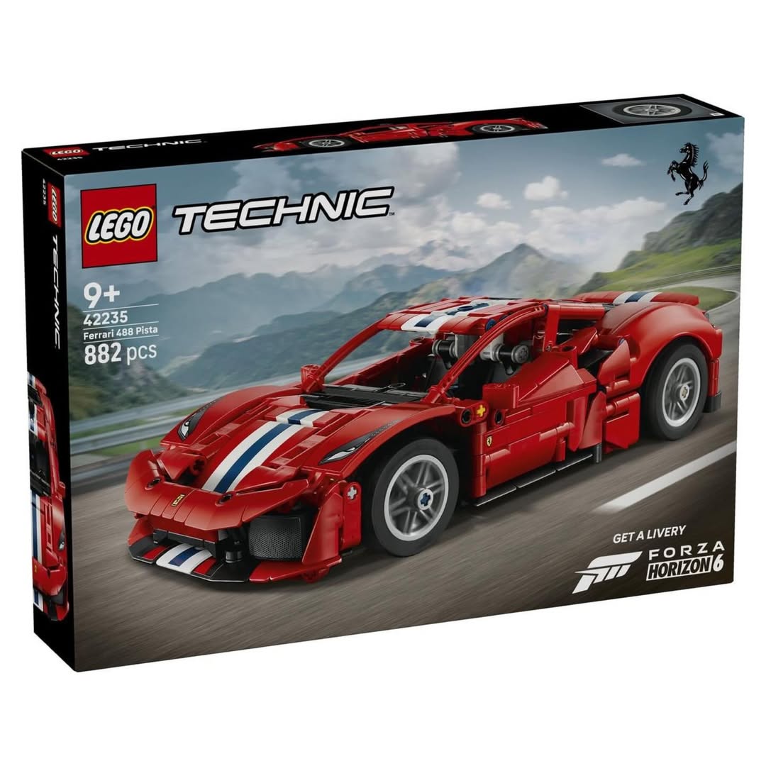 Ferrari 488 PISTA Car LEGO 42235
