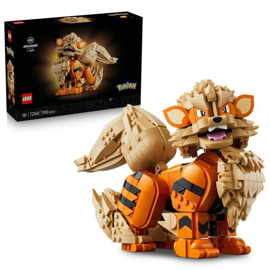 Pokémon: Arcanine LEGO 72160