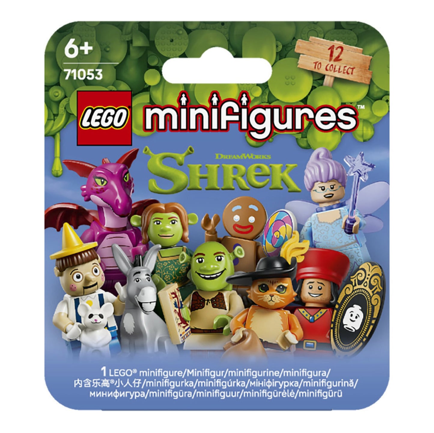 LEGO minifigures series: Shrek volledige serie van 12 LEGO 71053-2