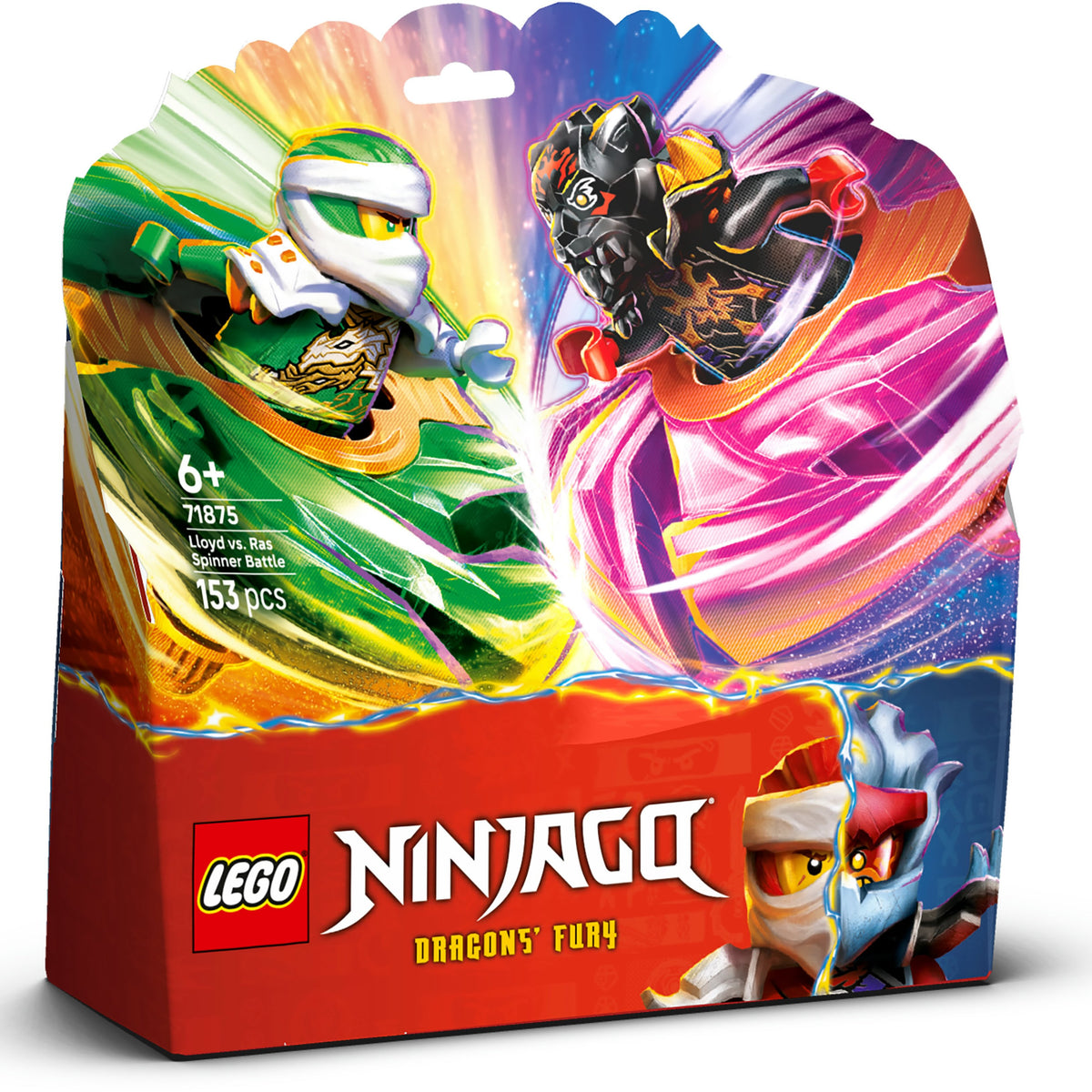 Lloyd vs. Ras Spinner Battle LEGO 71875