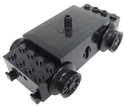bb0012vb | Electric, Train Motor 12V with Wheels Type II with 3 Round Contact Holes | LEGOPART