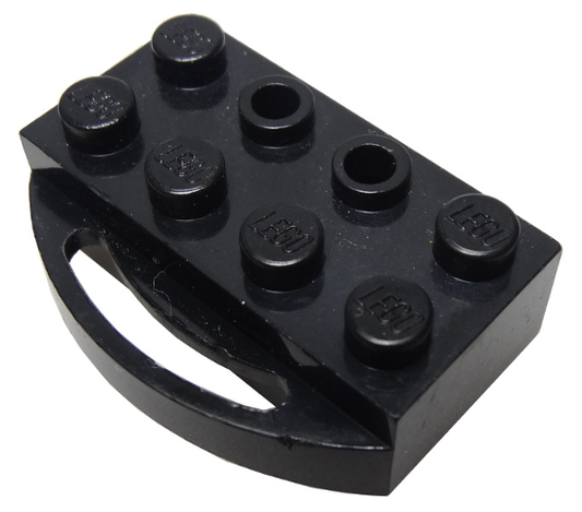 bb0036 | Train Brick 2 x 4 with Holder for Sliding Wheel Block | LEGOPART