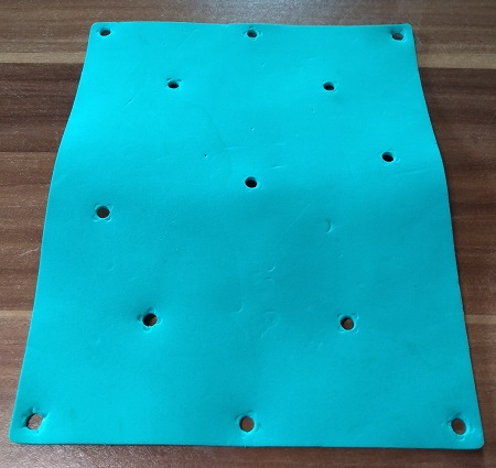 bb0952 | Foam Scala Tarpaulin with 13 Holes #3148 | LEGOPART