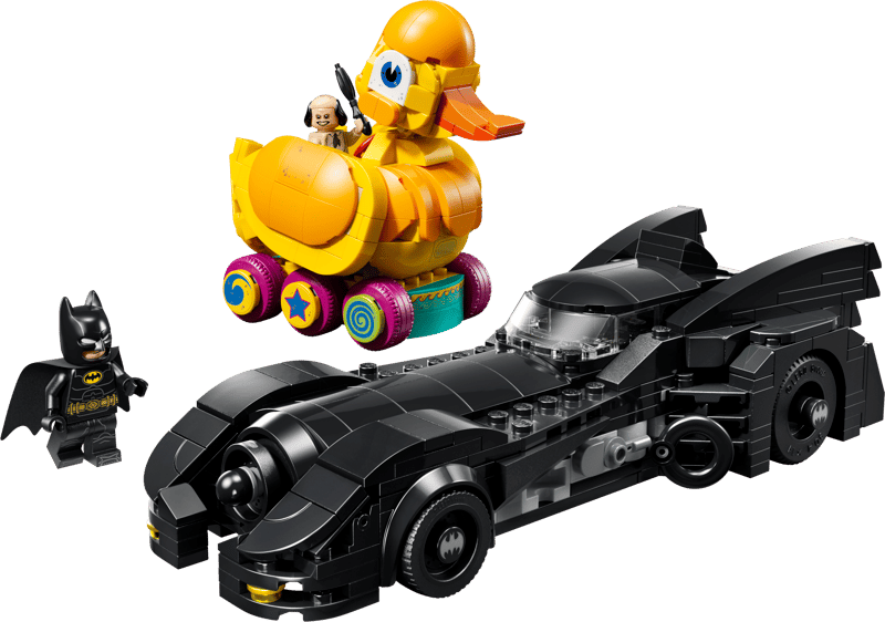 Batman Returns Batmobile VS. The DuckLEGO 67008