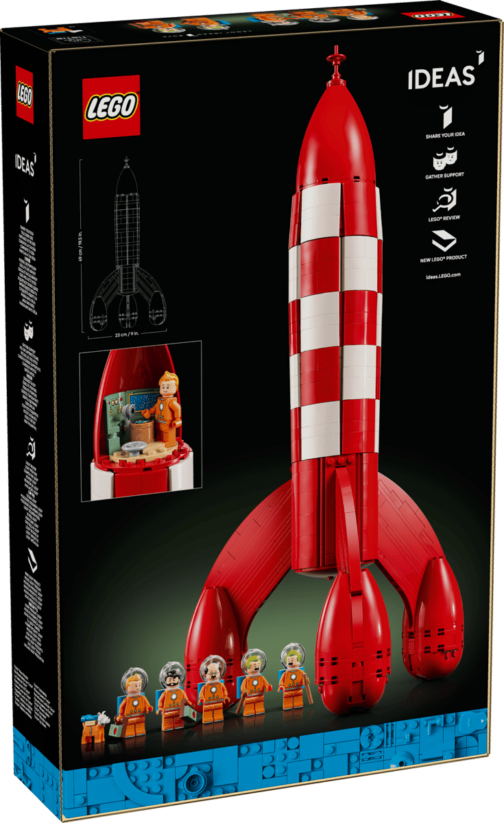 Tintin Rocket LEGO 21367