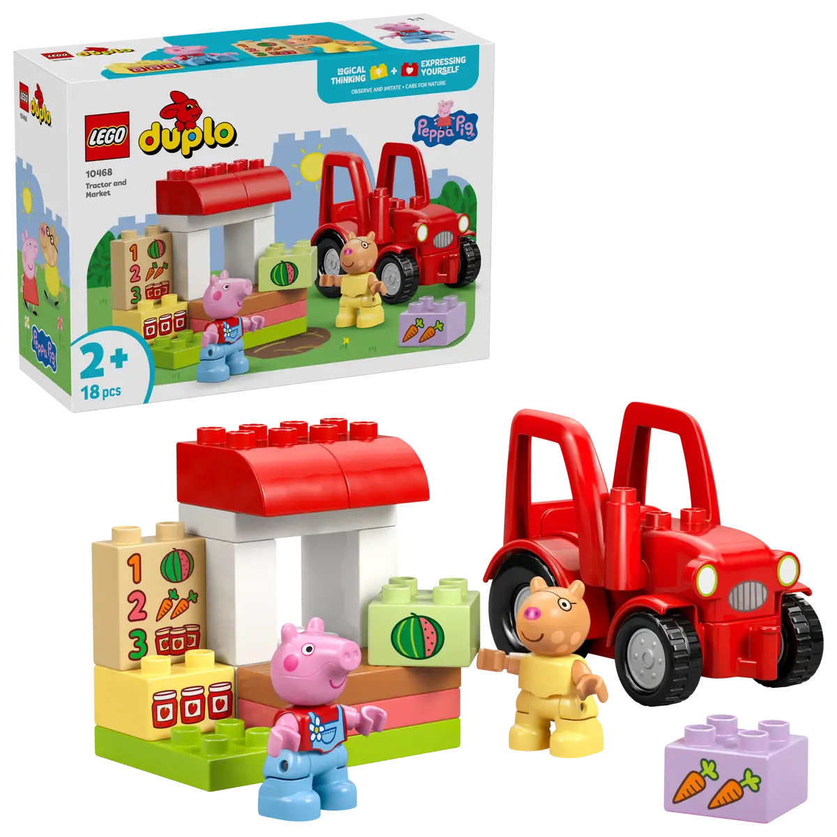 Tractor and Market LEGO 10468