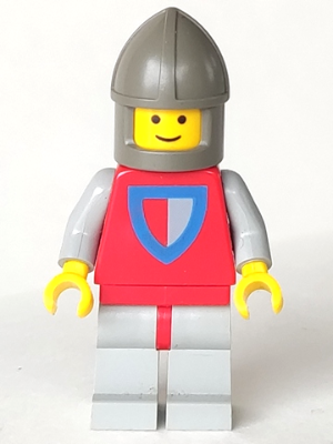 Knight, Shield Red/Gray LEGO cas075 | Fyrebrick.be