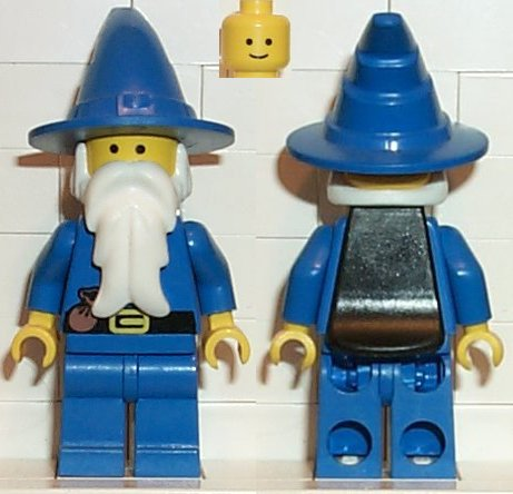 Majisto Wizard - Black Plastic Cape LEGO cas249