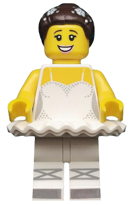 Ballerina, Series 15 (Minifigure Only without Stand and Accessories) LEGO col237