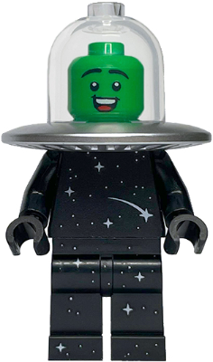 Flying Saucer Costume Fan, Series 26 LEGO col443