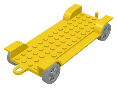 fabaa1 | Fabuland Car Chassis 6 x 14 with Hitch | LEGOPART