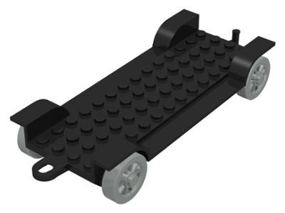 fabaa1 | Fabuland Car Chassis 6 x 14 with Hitch | LEGOPART