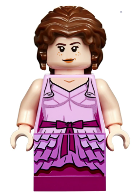 Hermione Granger - Pink Dress LEGO hp186 | Fyrebrick.be