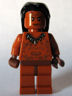 Ugha Warrior with Hair LEGO iaj015