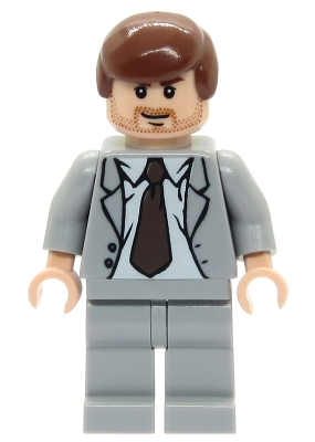 Indiana Jones - Light Bluish Gray Suit LEGO iaj039