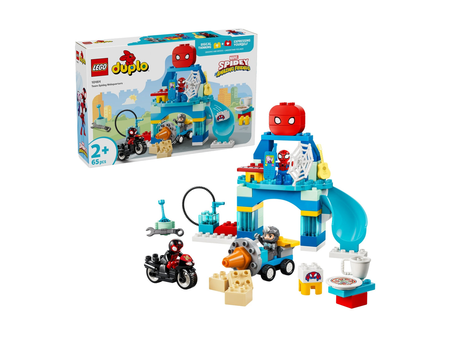 Team Spidey Webquarters LEGO 10464