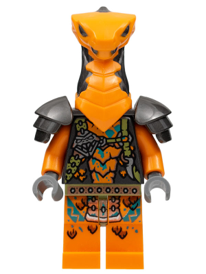 Boa Destructor - Harness Torso, Orange Head, Shoulder Pads LEGO njo0752
