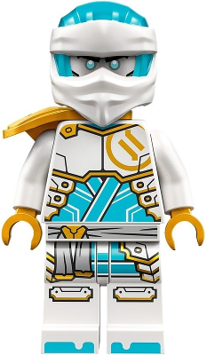 Zane - Dragons Rising, Tunic with Large Armor Plates, Head Wrap, Shoulder Pad LEGO njo0859 | Fyrebrick.be