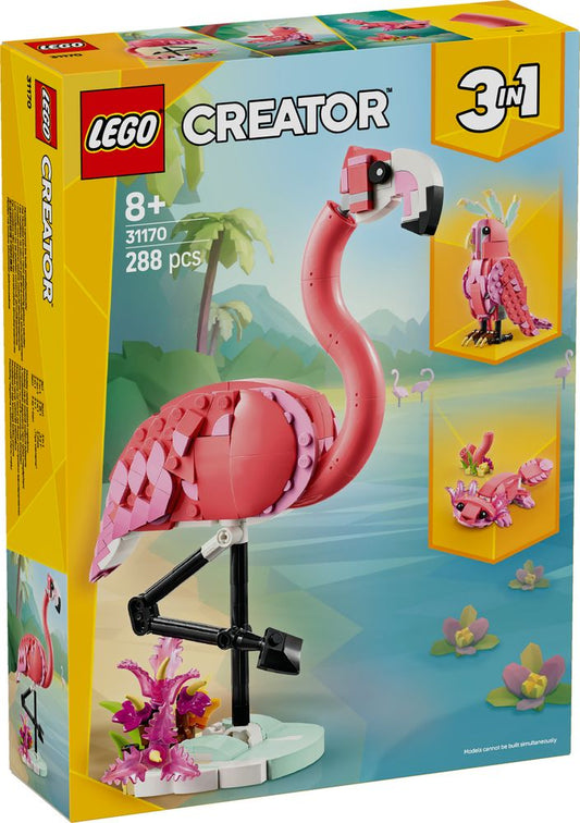 Wild Animal: Pink Flamingo LEGO 31170