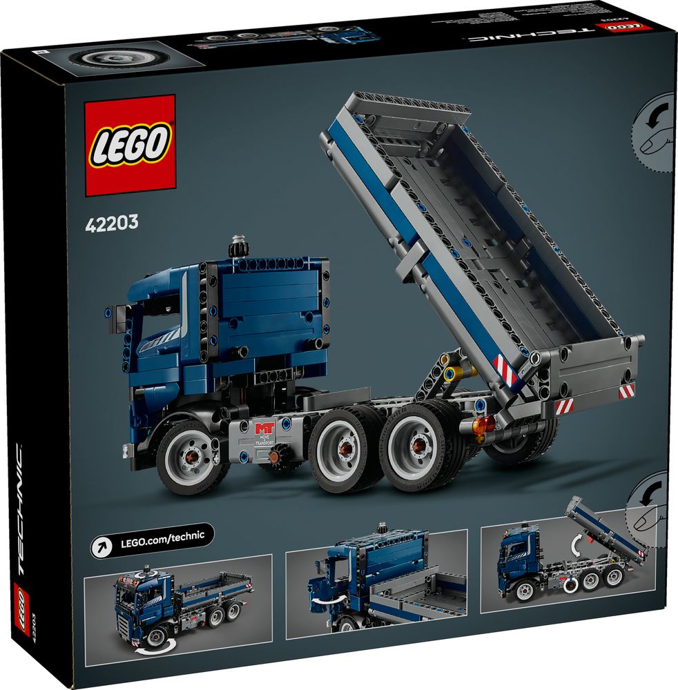 Tipping Dump Truck LEGO 42203