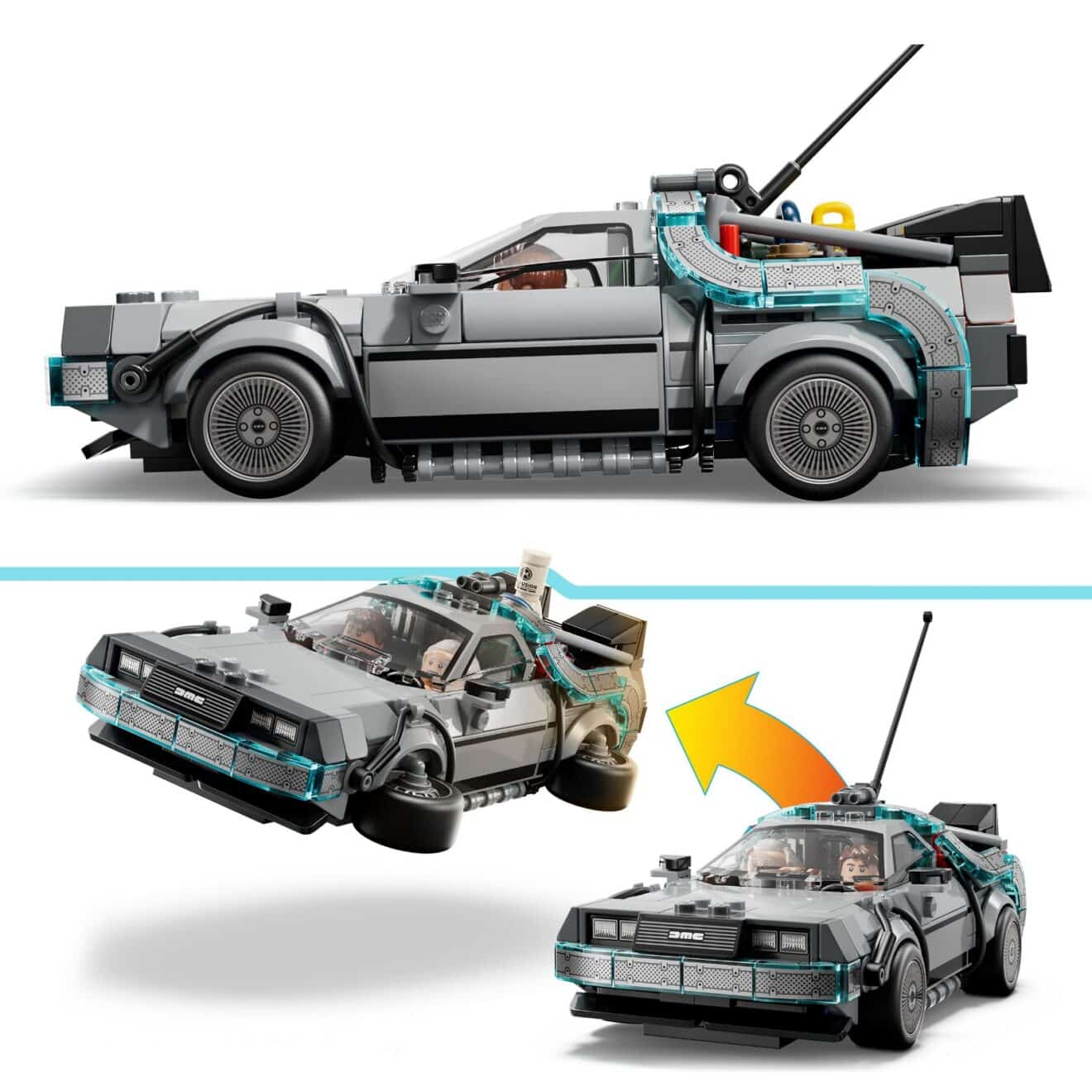 Time Machine from Back to the Future LEGO 77256
