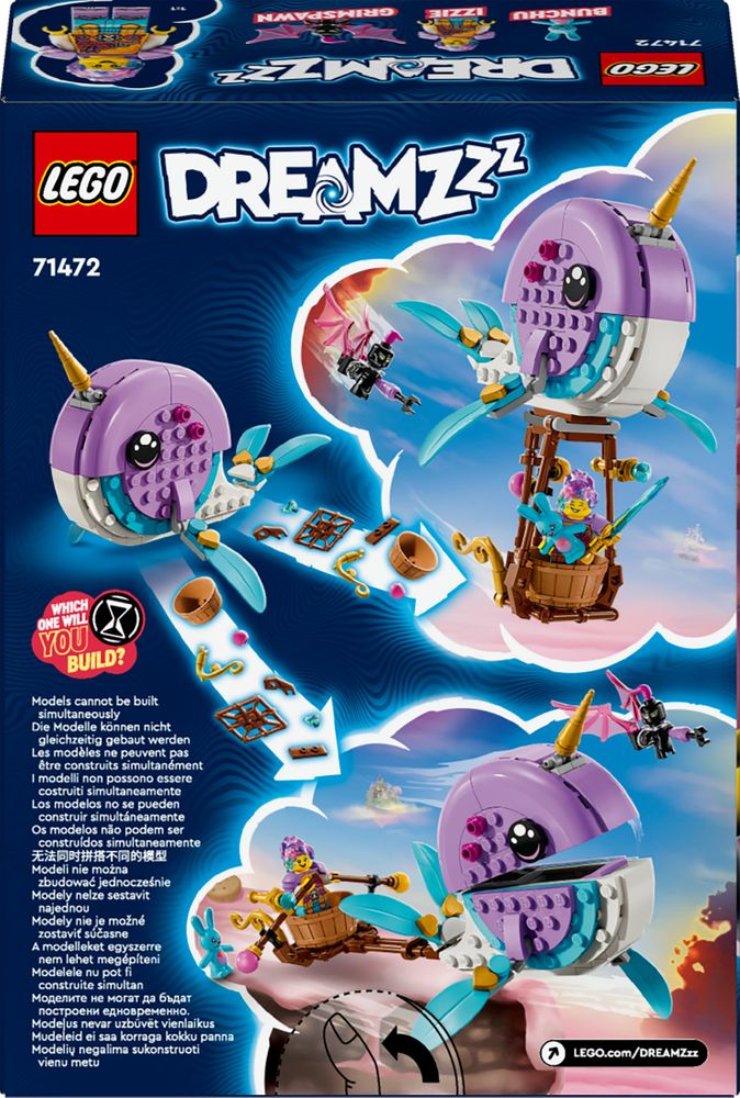 Izzie's Narwhal Hot Air Balloon LEGO 71472