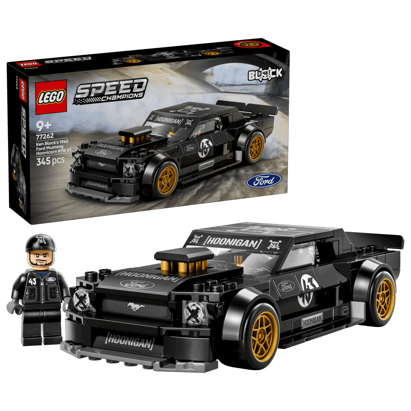 Ken Block's '65 Ford Mustang Hoonicorn V LEGO 77262