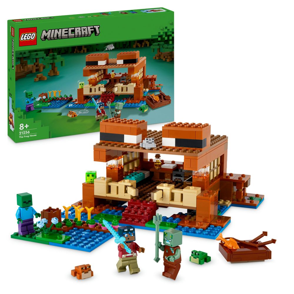 The frog house LEGO 21256