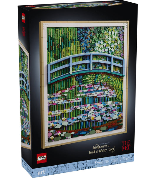 Claude Monet – Bridge over a Pond of Water Lilies LEGO 31220