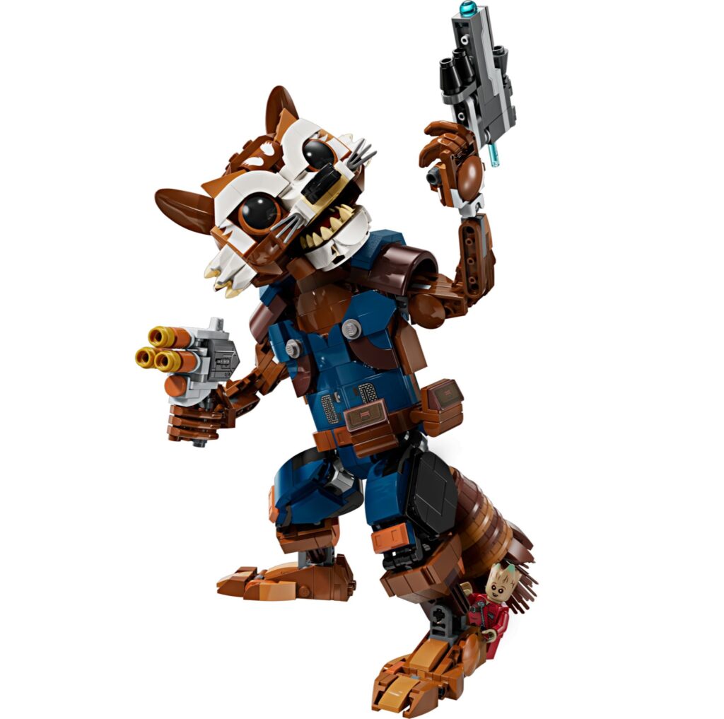 Buildable Rocket Raccoon LEGO 76282