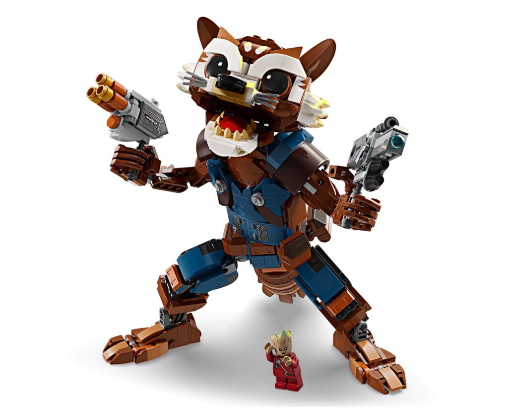 Buildable Rocket Raccoon LEGO 76282