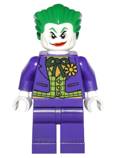 The Joker - Lime Vest LEGO sh005 | Fyrebrick.be