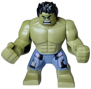 Hulk - Giant, Sand Blue Pants with Lavender Panels, Raging LEGO sh0966