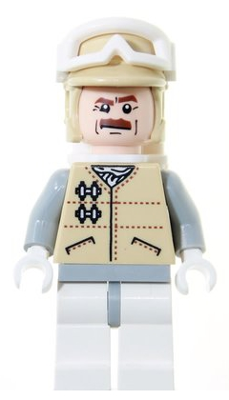 Hoth Officer LEGO sw0258 | Fyrebrick.be