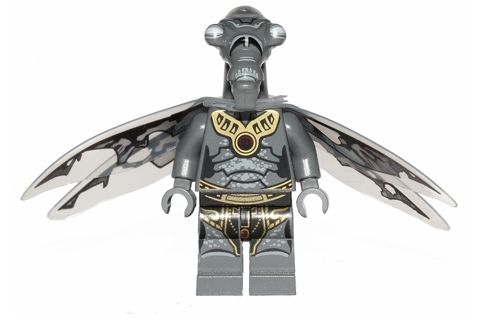 Geonosian Zombie - Dark Bluish Gray, with Wings LEGO sw0382 | Fyrebrick.be