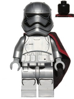 Captain Phasma (Rounded Mouth Pattern) LEGO sw0684