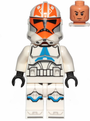 Clone Trooper, 501st Legion, 332nd Company (Phase 2) - Togruta Helmet Markings LEGO sw1097